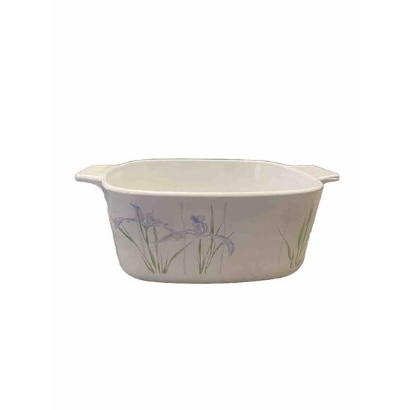 Corning Ware A-1 1/2-B Shadow Iris‎ 1.5 Liter Casserole Dish NO LID 1985-99 - Picture 1 of 6